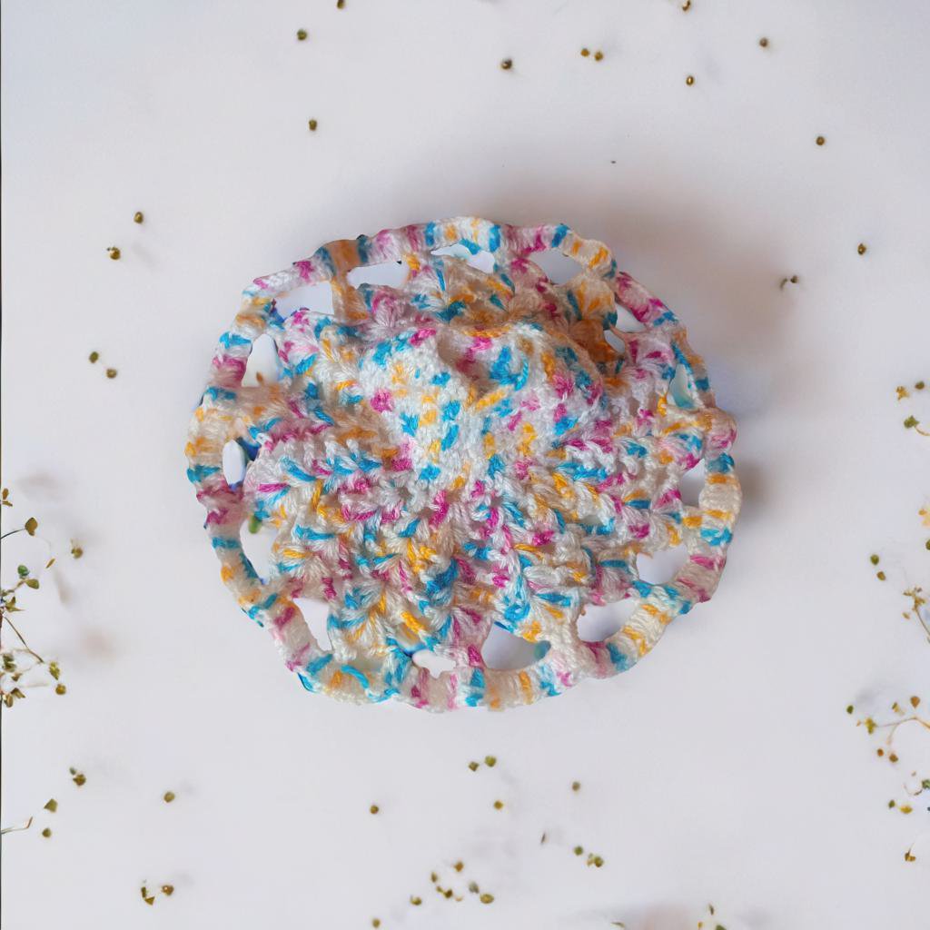 Multicolor Crochet Poshak