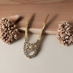 Elegant Kundan Pearl Necklace