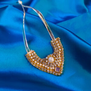 Round Beaded Gold Choker